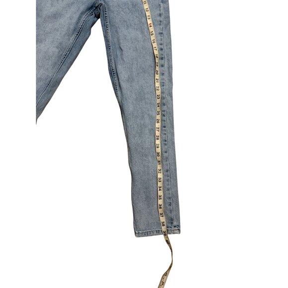 BDG Urban Outfitters Mom Jeans Skinny High Rise Streetwear Women's Blue 26x32 - Picture 7 of 7